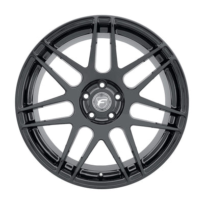 Forgestar F14 19x9.5 / 5x112 BP / ET25 / 6.2in BS Gloss Black Wheel