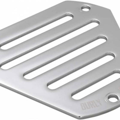 Burly Brand Hex Faceplate Slotted - Chrome