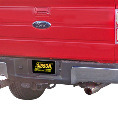 Gibson 11-13 Ford F-150 FX2 3.5L 2.5in Cat-Back Dual Split Exhaust - Stainless