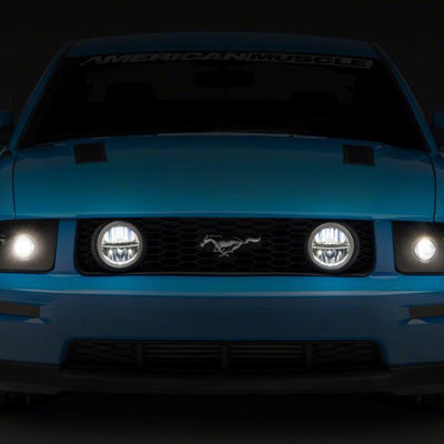 Raxiom05-09 Ford Mustang GT Axial Series LED Halo Fog Lights