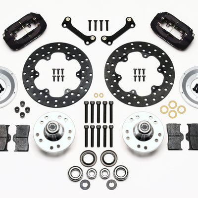 Wilwood Forged Dynalite Front Drag Kit Drilled Rotor 82-92 Camaro/Firebird