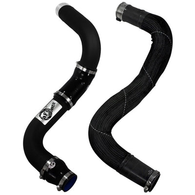 aFe BladeRunner 3in Intercooler Tube Cold Side Black for 14-15 Ram 1500 EcoDiesel V6-3.0L (td)