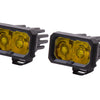 Diode Dynamics Stage Series 2 In LED Pod Pro - Yellow Spot Standard ABL (Pair)