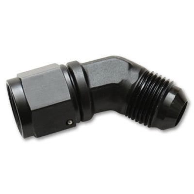 Vibrant -10AN Female to -10AN Male 45 Degree Swivel Adapter Fitting