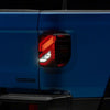 Raxiom 20-23 Jeep Gladiator JT Axial Series LED Tail Lights- Blk Housing (Smoked Lens)