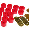 Prothane 85-89 Mitsubishi Montero Body Mount Kit - Red