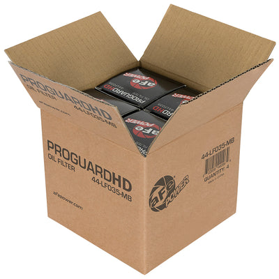aFe Pro GUARD HD Oil Filter (4 Pack) RAM 1500 EcoDiesel 14-16 V6-3.0L (td)