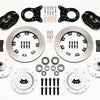 Wilwood Forged Dynalite Front Kit 12.19in 1965-1969 Mustang Disc & Drum Spindle