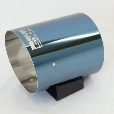 HKS Hi-Power SPEC-L Tail Tip Cover 94mm - Blue-SUS Tip