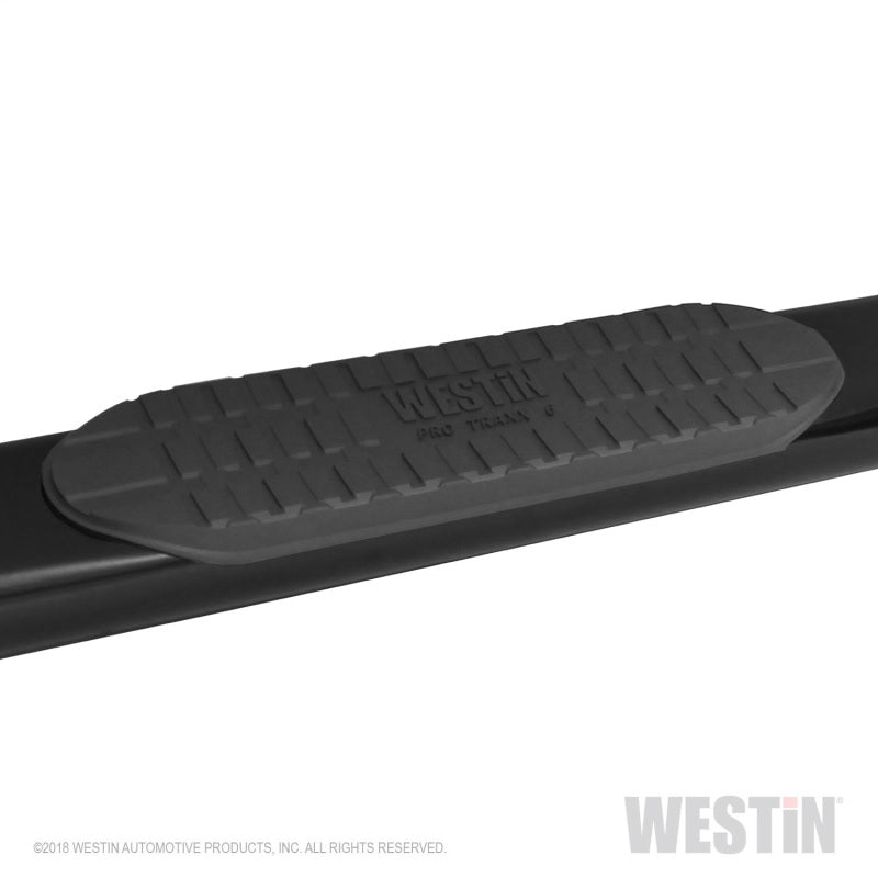 Westin 2015-2018 Ford F-150 SuperCab PRO TRAXX 6 Oval Nerf Step Bars - Black