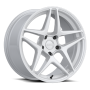 Kansei K15W Astro 18x9.5in / 5x100 BP / 35mm Offset / 73.1mm Bore - Gloss White Wheel