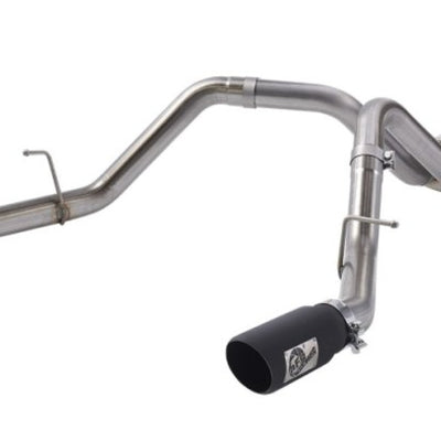 aFe Apollo GT Series 3 IN 409 SS Cat-Back Exhaust System w/ Black Tip GM Sierra 1500 09-18