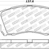 StopTech Street Touring 02-03 WRX Front Brake Pads