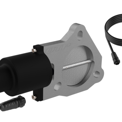 QTP 3in Bolt-On QTEC Electric Cutout Valve - Single