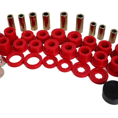 Energy Suspension 86-88 Toyota 4 Runner/PickUp Red Front Control Arm Bushing Set (Uppers ONLY)