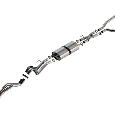 Borla 22-24 Toyota Tundra 3.4L V6 (Inc. Hyb.) Ext. Cab/STD Bed/145.7in WB ATAK Cat-Back - Carbon