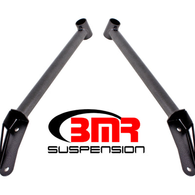 BMR 16-17 6th Gen Camaro Front Of Rear Cradle Brace - Black Hammertone