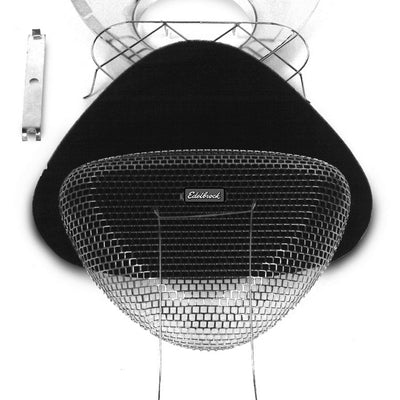 Edelbrock Air Cleaner Pro-Flo 1000 Series Triangular Steel Top 11 375In X 8 375In X 3In Chrome