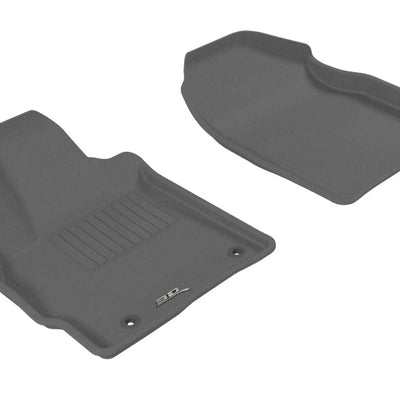 3D MAXpider 2007-2012 Mazda CX-7 Kagu 1st Row Floormat - Gray