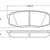 StopTech 07-17 Toyota Tundra Street Performance Rear Brake Pads