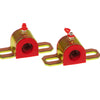 Prothane Universal Greasable Sway Bar Bushings - 19MM - Type A Bracket - Red