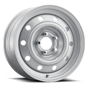 Mobelwagen MW-901S Stahl 16x7in / 5x112 BP / 30mm Offset / 2.95mm Bore - Silver Wheel