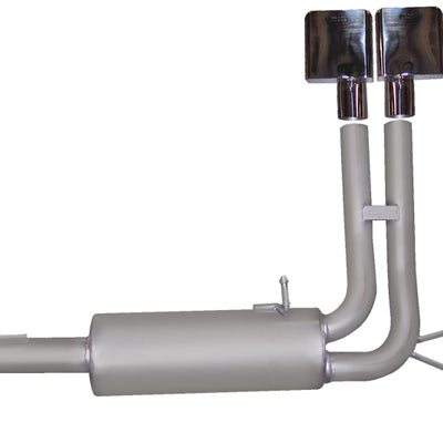 Gibson 99-04 Ford F-250 Super Duty Lariat 6.8L 2.25in Cat-Back Super Truck Exhaust - Aluminized