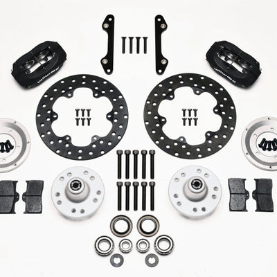 Wilwood Forged Dynalite Front Drag Kit Drilled Rotor 70-78 Camaro