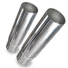 Stainless Works Straight Cut Resonator Tips 2 1/4in ID Inlet 3in Body