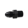 Vibrant BSPT Adapter Fitting -8 AN to 1/4in -19
