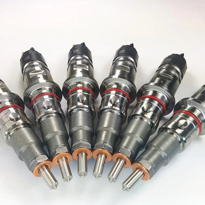 DDP 07.5-18 Dodge Cummins 6.7L Reman Injector Set - 200hp (60% Over)