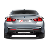 Akrapovic 16-17 BMW 340i (F30 F31) Evolution Line Cat Back (SS) w/ Carbon Tips (Req. Link Pipe)