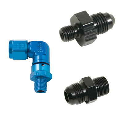 Fragola -4AN x 12 Degree x 1.0 Adapter - Black