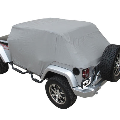 Rampage 2007-2018 Jeep Wrangler(JK) Unlimited Cab Cover With Door Flaps - Grey