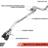 AWE Tuning Mk6 Jetta 2.5L Track Edition Exhaust - Polished Silver Tips