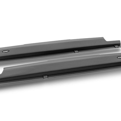 Rugged Ridge 18-22 Jeep Wrangler (JL) Rocker Pnl/Sill Plate Cvr 2dr. Rocker Guard 2pc. - Tex. Blk