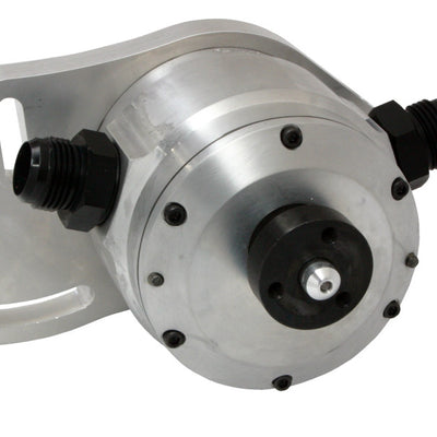 Moroso Enhanced Design Unplated 4 Vane Vacuum Pump w/Adjustable Mounting Bracket