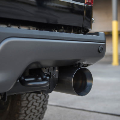 Corsa 2017-20 Ford F-150 Raptor 3in Inlet / 5in Outlet Gunmetal PVD Tip Kit (For Corsa Exhaust Only)