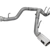 aFe LARGE BORE HD 4in 409-SS DPF-Back Exhaust w/Polished Tip 11-14 Ford Diesel Trucks V8-6.7L (td)