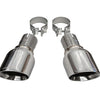 Corsa 2011-2021 Jeep Grand Cherokee Single 2.5in Inlet / 4.5in Outlet Polished Pro-Series Tip Kit