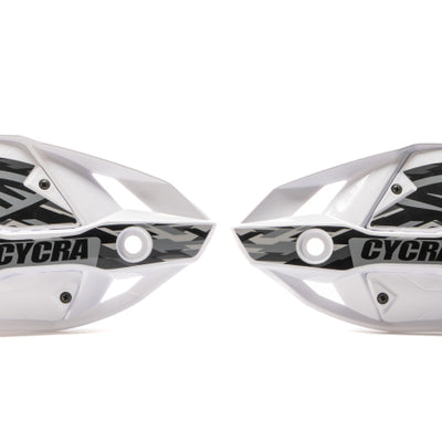 Cycra Probend Special Ed. CRM Ultra Hand Shields w/Covers - White
