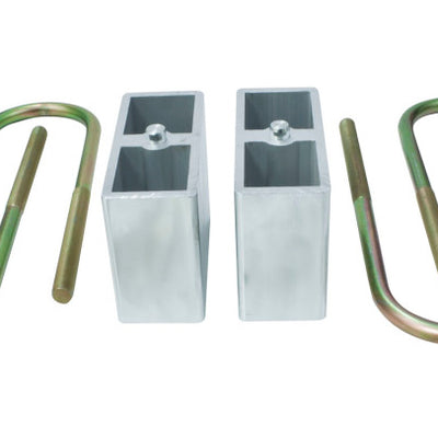 MaxTrac 82-04 Chevrolet S10 2WD 4in Rear Lowering Blocks & U-Bolts