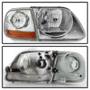 xTune 97-03 Ford F-150 4pc OEM Style Headlights w/Corner - Chrome (HD-JH-FF15097-L-SET-C)