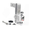Weigh Safe 180 Hitch 10in Drop Hitch & 3in Shank (10K/21K GTWR) w/WS05 - Aluminum