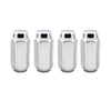 McGard Hex Lug Nut (Cone Seat) M14X1.5 / 13/16 Hex / 1.945in. Length (4-Pack) - Chrome