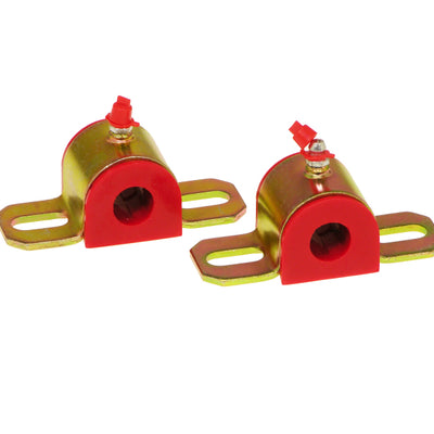Prothane Universal Greasable Sway Bar Bushings - 16MM - Type A Bracket - Red