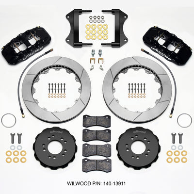 Wilwood AERO6 Front Hat Kit 15.00 2014-up Corvette C7 w/Lines