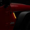 Raxiom 18-23 Jeep Wrangler JL LED Fender Vent Lighting w/ DRL and Turn Signal