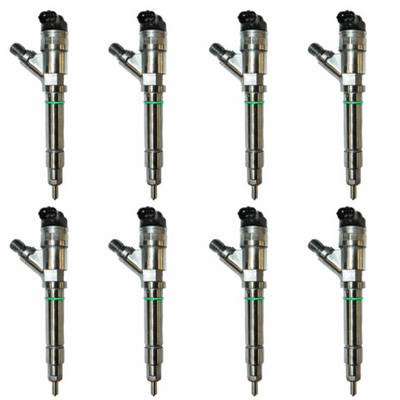 Exergy 06-07 Chevrolet Duramax 6.6L LBZ New 30% Over Injector - Set of 8