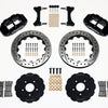 Wilwood Narrow Superlite 6R Front Hat Kit 13.06in Drilled Mitsubishi EVO VIII